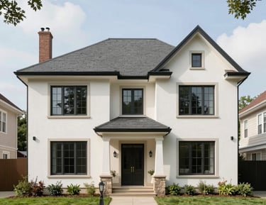 Close-up of dew drops sparkling on a vibrant green leaf.