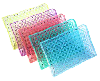 PCR plates, multi-colored plates and PCR plate cases