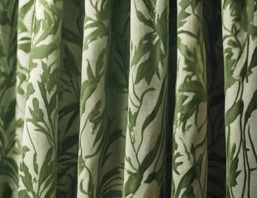 a close up of a white fabric with wavy lines