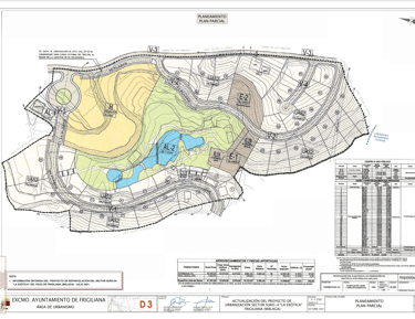 Planeamiento plan parcial Suro-4 La exotica
