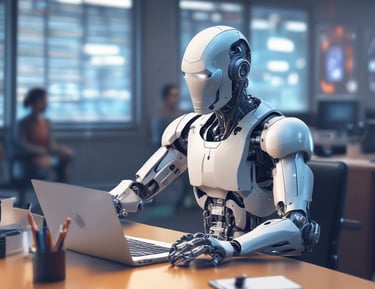 the letters are made up of different shapes