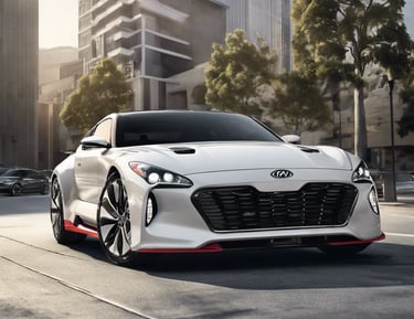 blue sedan on snow ground