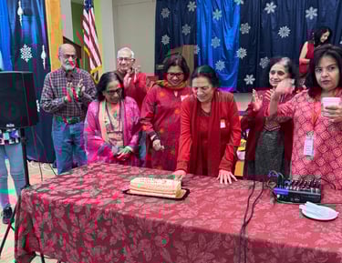 VISA monthly birthday celebrations!