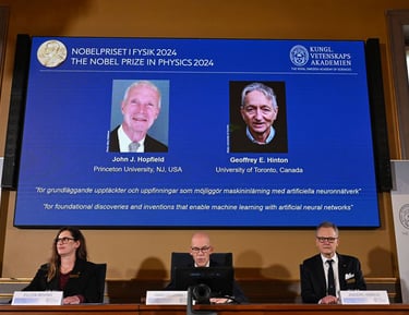 geoff hinton and jon hopfield nobel prize