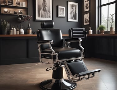 A modern ergonomic office chair with a blue mesh backrest and seat, featuring white armrests and a silver base with five rolling casters. It is positioned on a dark carpet in front of a white wall, near some electrical outlets.