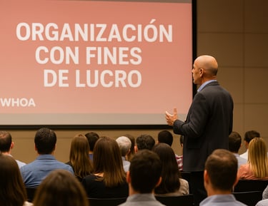 Organización con fines de lucro