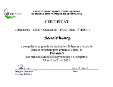 Ostéopathie Biodynamique pédiatrie 3 Ostéopathe Toulon