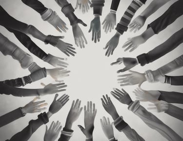 A transparent donation box filled with contributions and a sign reading 'Caisse solidaire'.