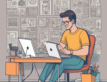 An electrician working carefully on wiring inside a residential home.