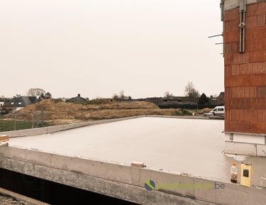 Hellingsbeton, schuimbeton nieuwbouw