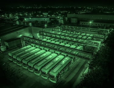 Proposal of fleet and network optimization strategies.