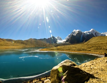 Gurudongar Lake North Sikkim