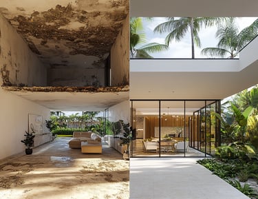 Remodelación de interiores con diseño bioclimático en Tulum