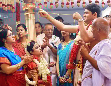 Candid wedding photography