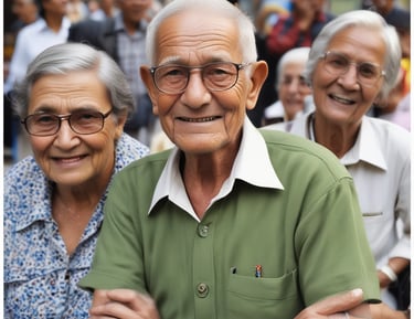 A confident attorney presenting a case in a sleek courtroom environment.