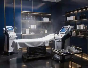 Apparecchiature per l'estetica professionale: laser diodo, radiofrequenza, infrarossi, vacuum