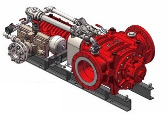 water driven foam proportioner