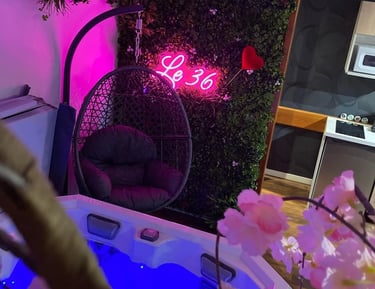 Love room avec jacuzzi privatif a Geneve