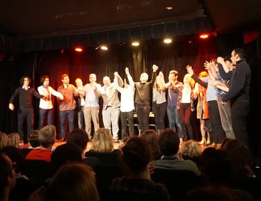 Spectacle de fin d'année stand-up Comic Academy — théâtre Paris