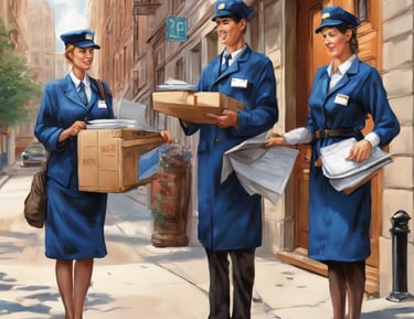 a large container with a sign on it