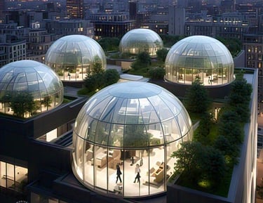 multiple domes