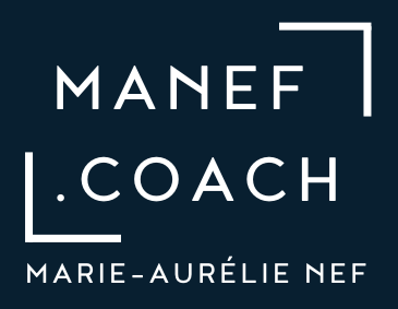 Logo for manef.coach, Marie-Aurélie Nef