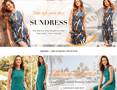 Womens Stylish casual lightweight linen dress