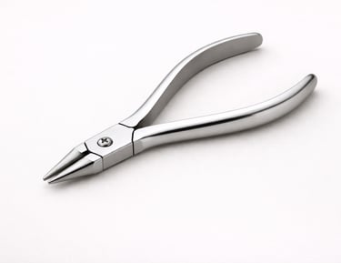 Bird beak orthodontic pliers stainless steel wire bending tool CE certified