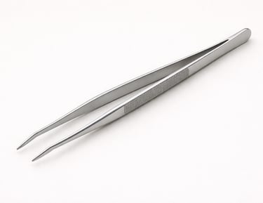 Dental cotton pliers stainless steel college tweezers CE certified
