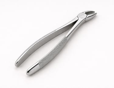 Lower dental extraction forceps stainless steel surgical instrument CE certified