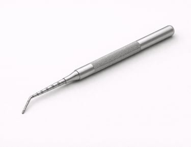 Dental implant depth gauge stainless steel measuring tool CE certified