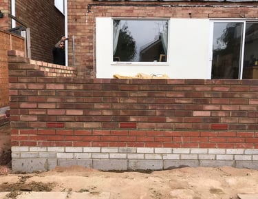 brickwork in worcester built by Lakes building and plastering services