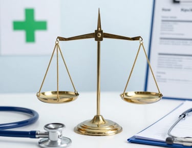 Close-up of hands signing a legal document with a pen on a wooden table.