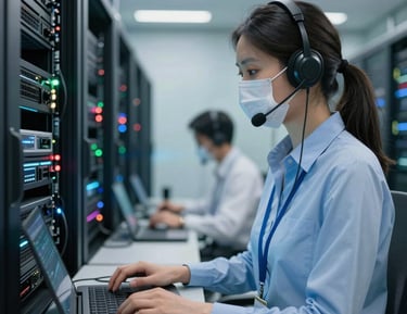 Secure cloud infrastructure with multiple backup systems ensuring high availability.