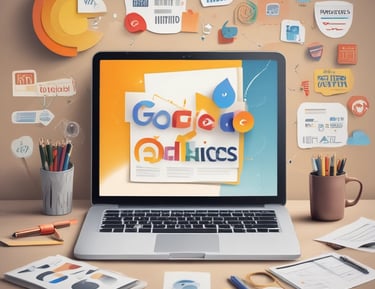 Close-up of data analytics dashboard showing marketing metrics.