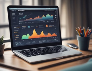 A vibrant social media post created by an influencer for a brand.