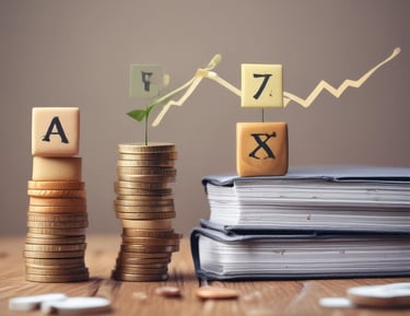 A digital interface showing AI-assisted investment analytics.