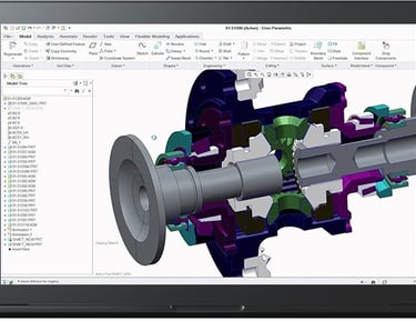 learn 3D design Using Creo software
