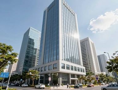 A modern commercial building representing real estate financing opportunities.