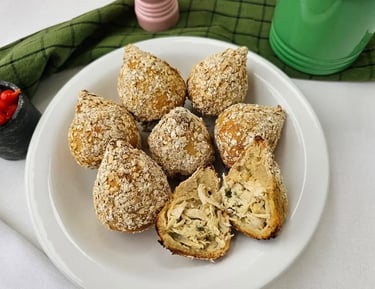 Coxinha de Frango Low Carb