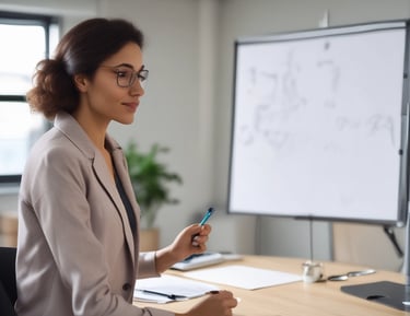 A group of smiling parents attending a friendly, colorful sleep workshop.