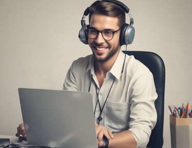 A global map with connection lines symbolizing worldwide dropshipping support.