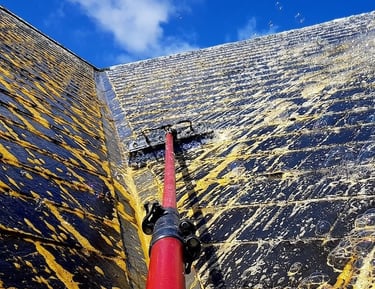 Roof Cleaning biocide softwashing Cambridge