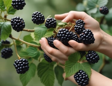 Organic 3D raspberry model with slow breathing animation hovering gracefully.