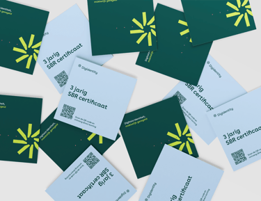 Lead capture card front and back