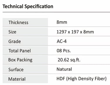 goals trend flooring technical specification 