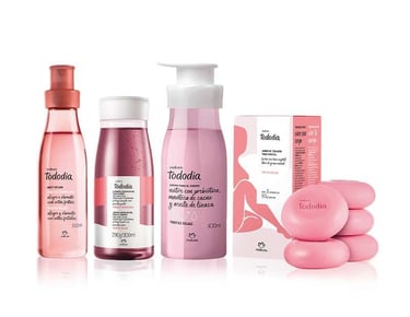a variety of beauty products including soap, soap, and soap