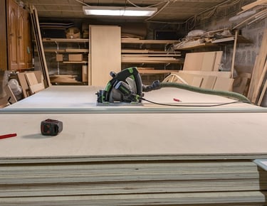 photo de l'atelier de menuiserie