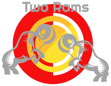TWO RAMS JUNK REMOAL & PROPERTY SERVICES LOGO