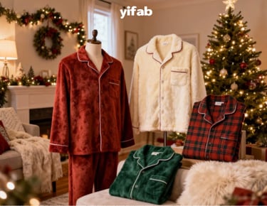 Warm & Festive: Flannel & Brushed Cotton for Cozy Holiday Apparel